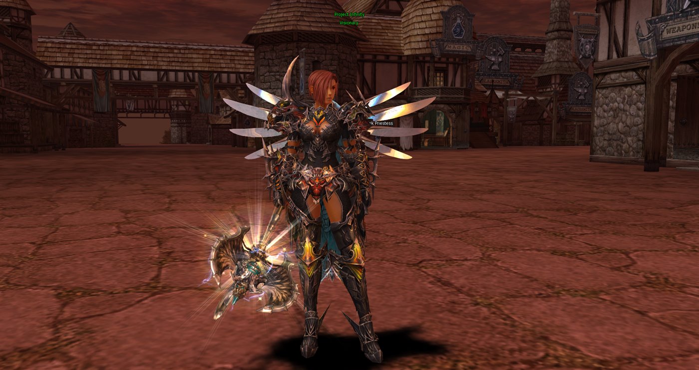 Project Infinity custom armor