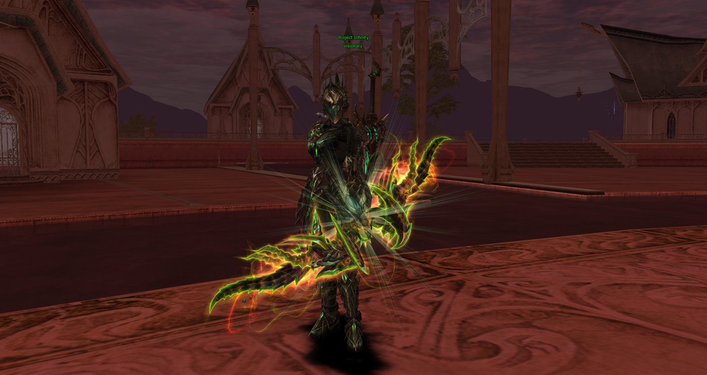 Project Infinity weapon showcase
