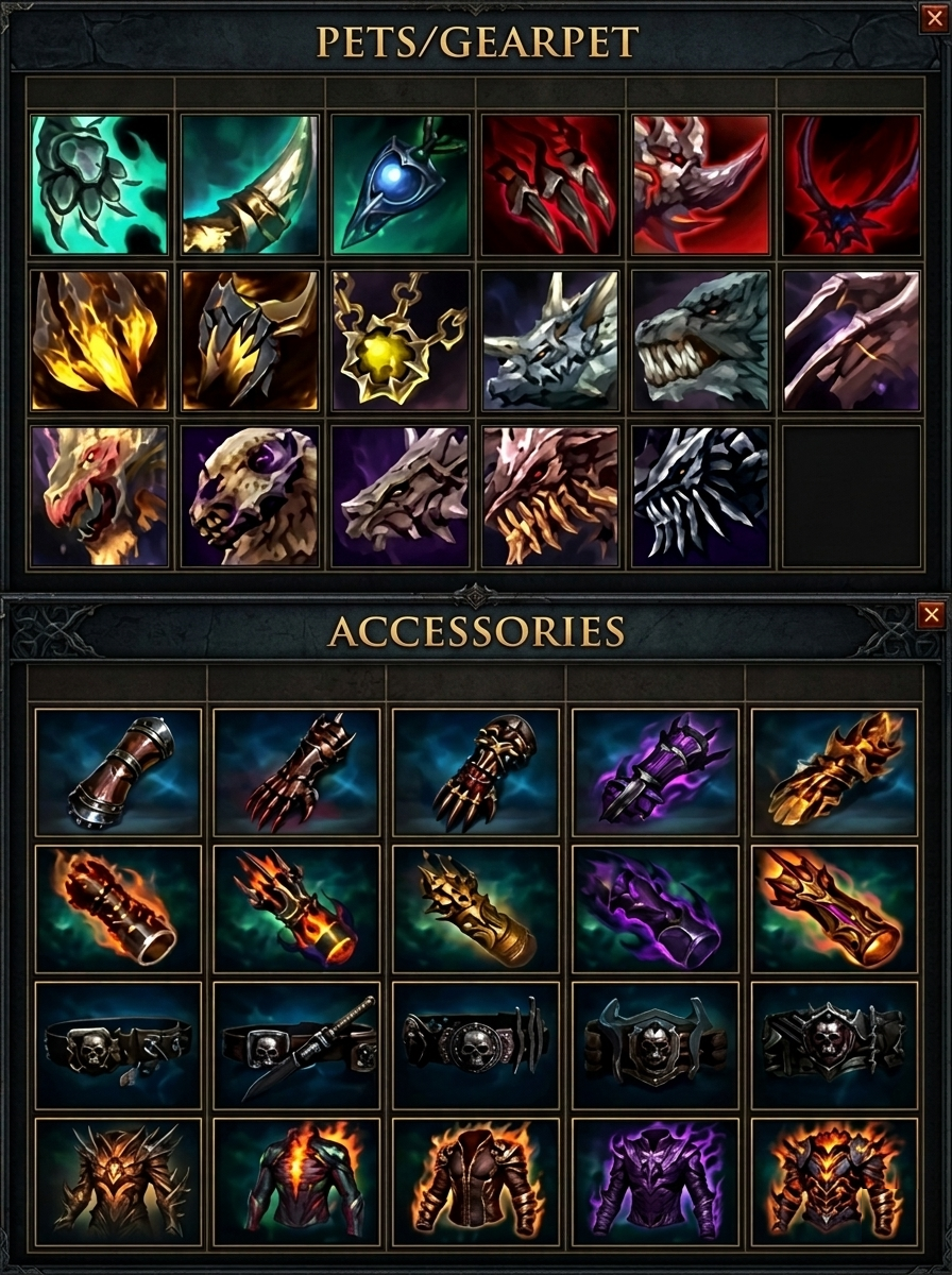 Project Infinity custom pets and pet gear
